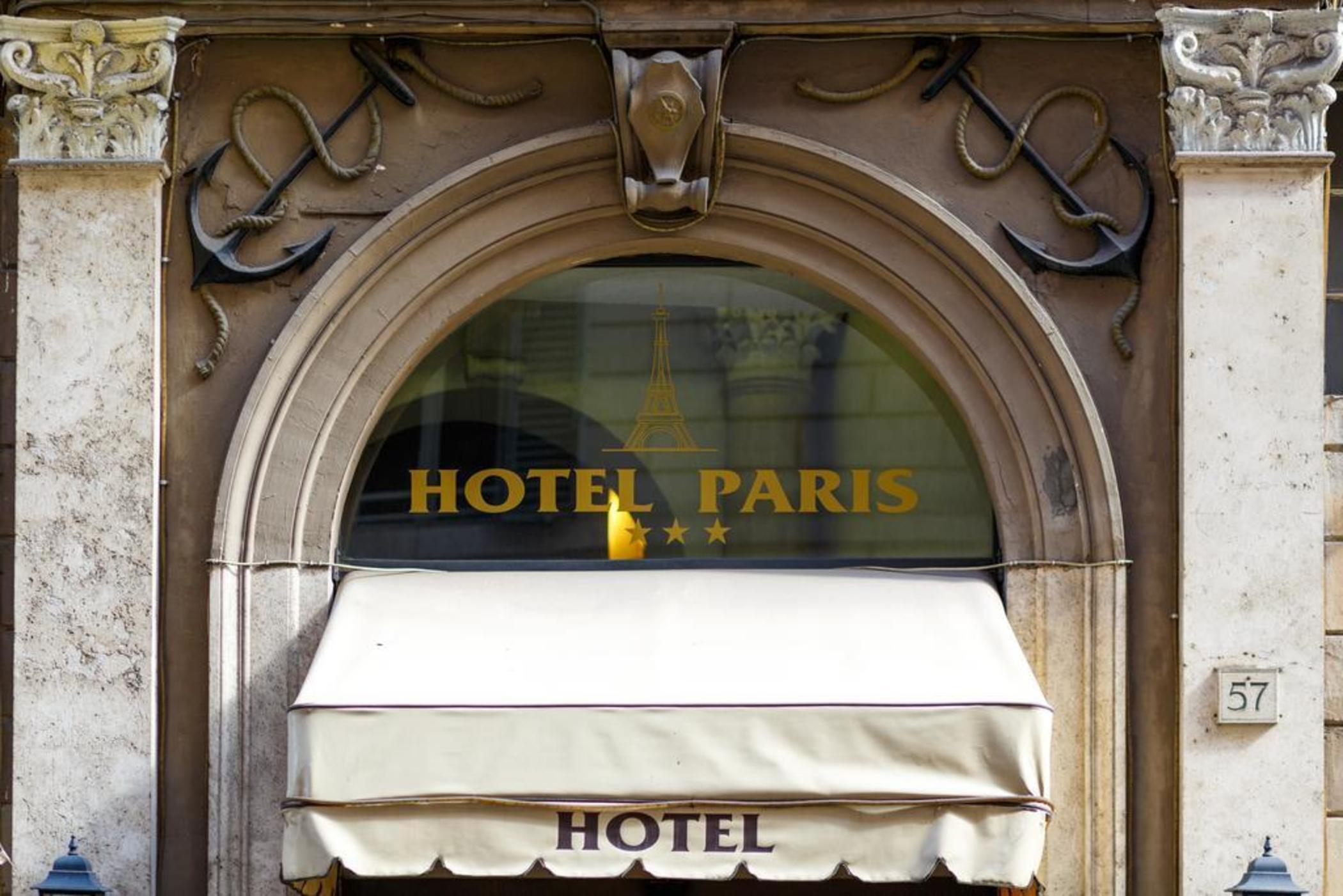 Hotel Paris Рим Екстериор снимка